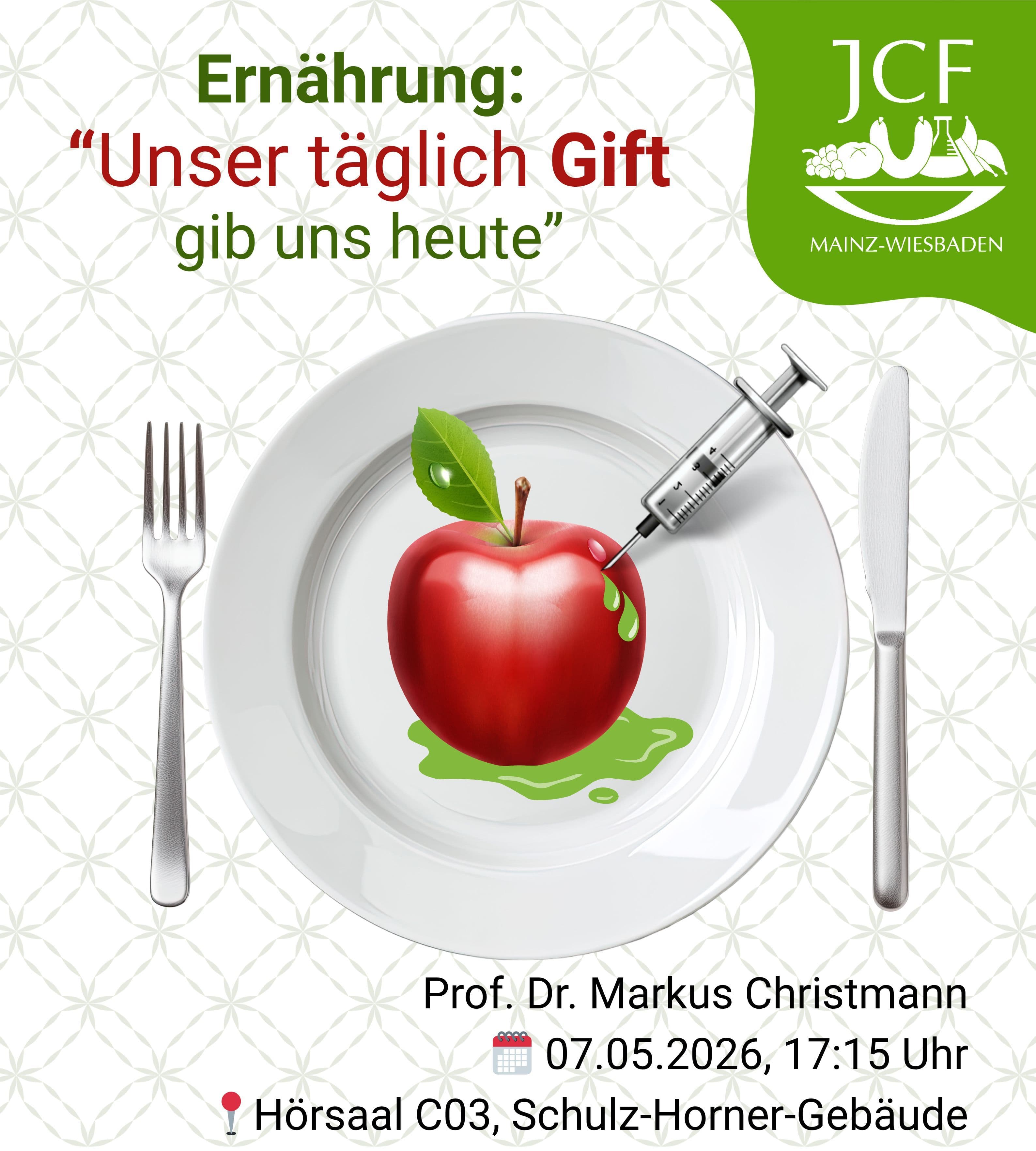 Ernährung: "Unser täglich Gift gib uns heute"