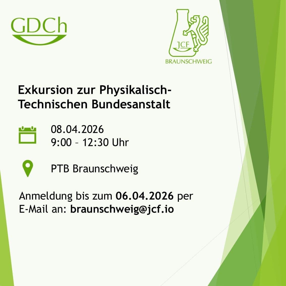 Exkursion zur PTB
