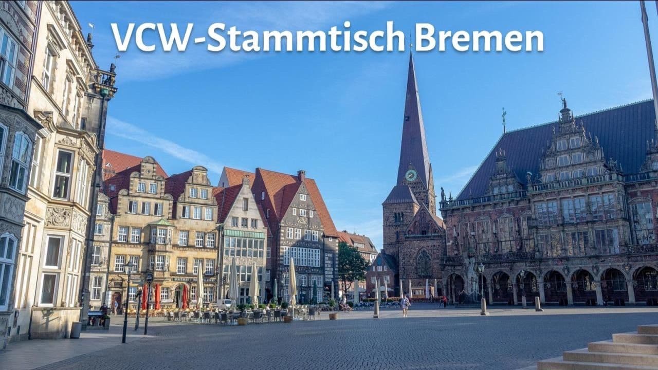 VCW-Stammtisch Bremen 2/24 - Dienstag, den 30. Juli 2024, 18-20 Uhr