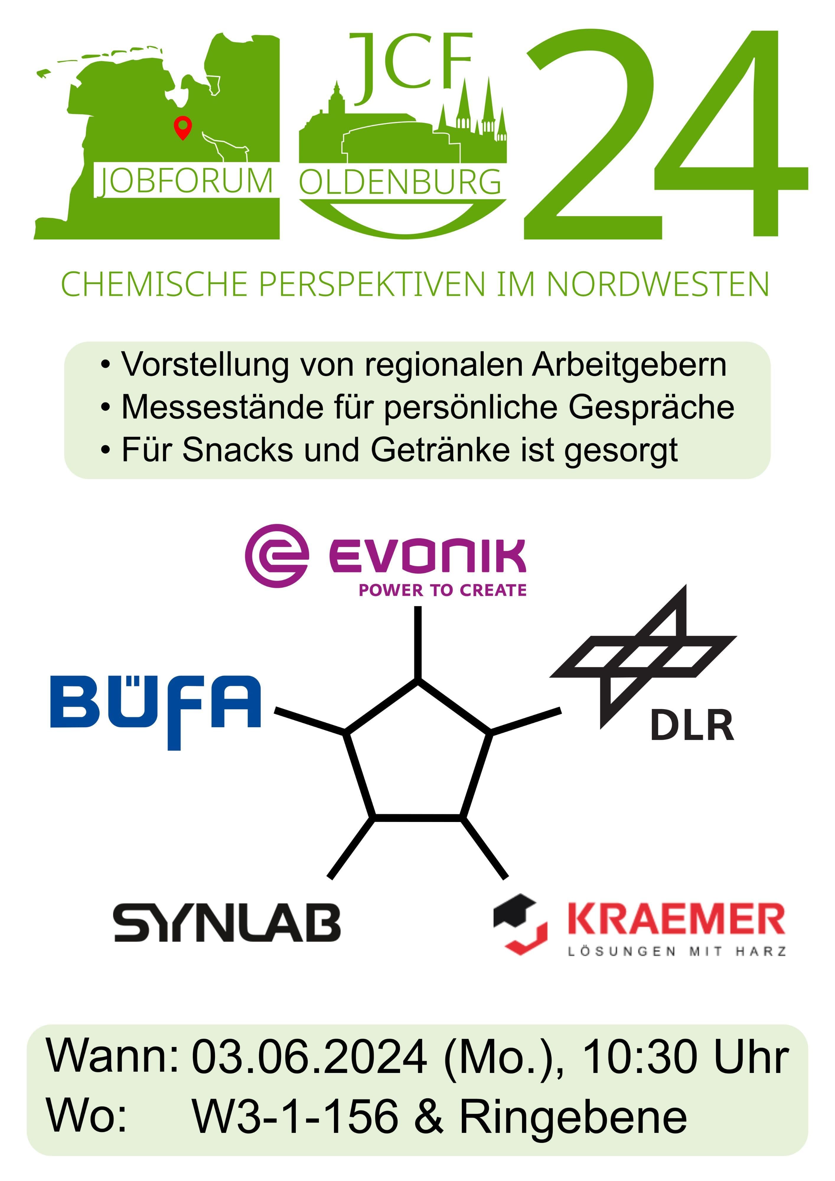 Jobforum 2024 - "Chemische Perspektiven im Nordwesten"
