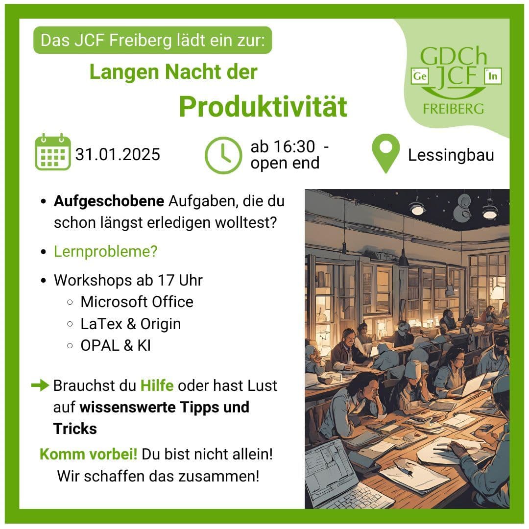 Lange Nacht der Produktivität