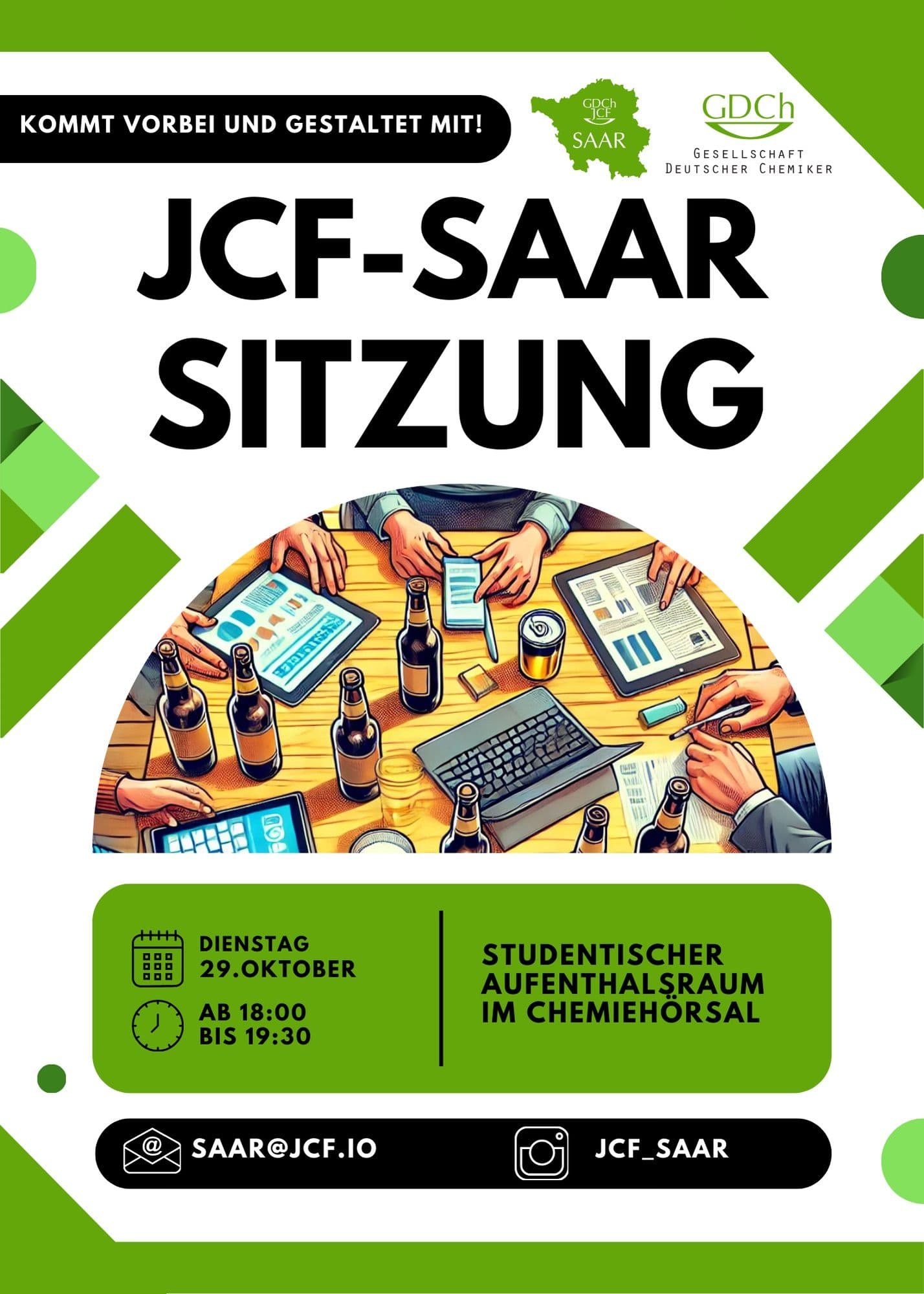 JCF-Saar Sitzung