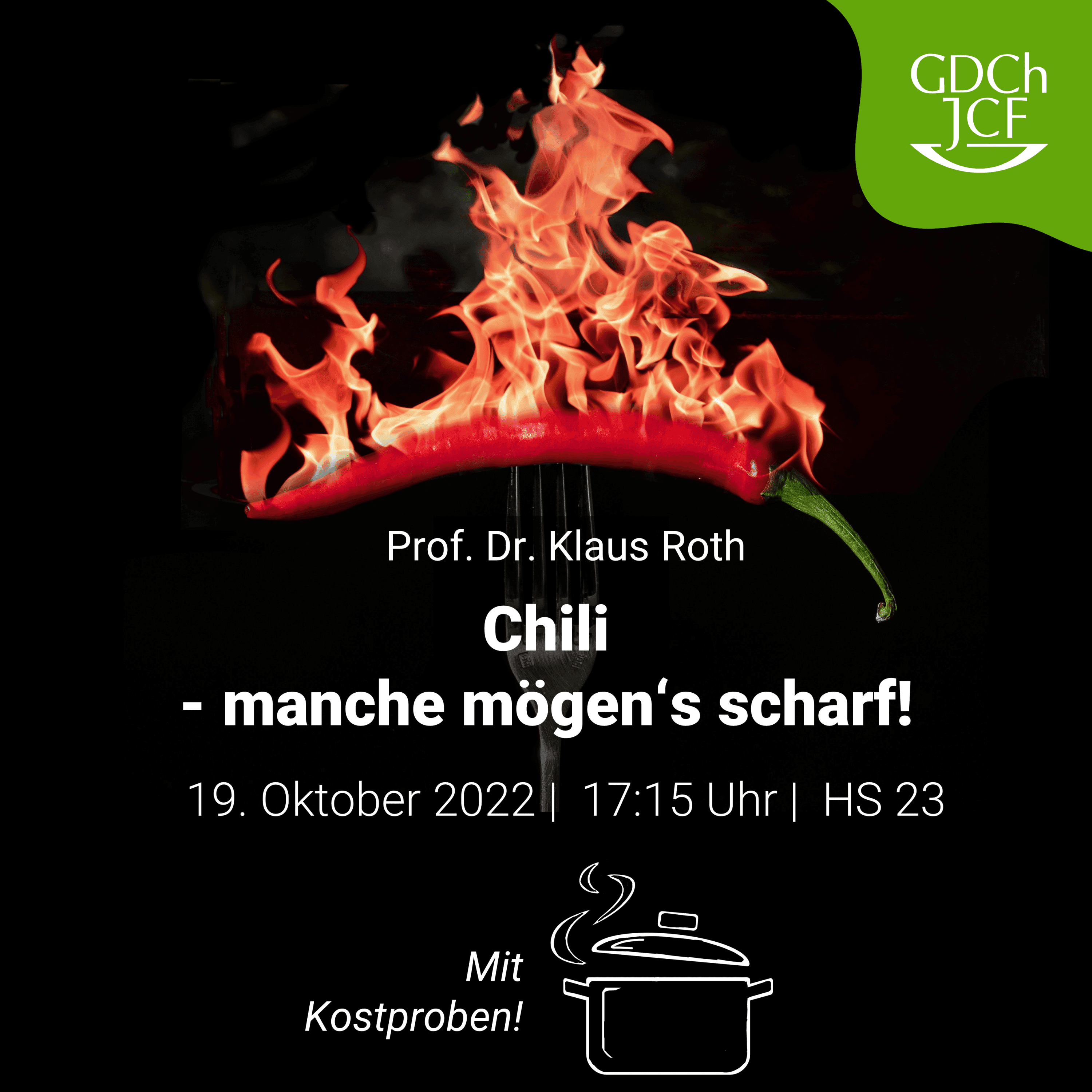 Chili - manche mögen's scharf! (mit Kostproben)
