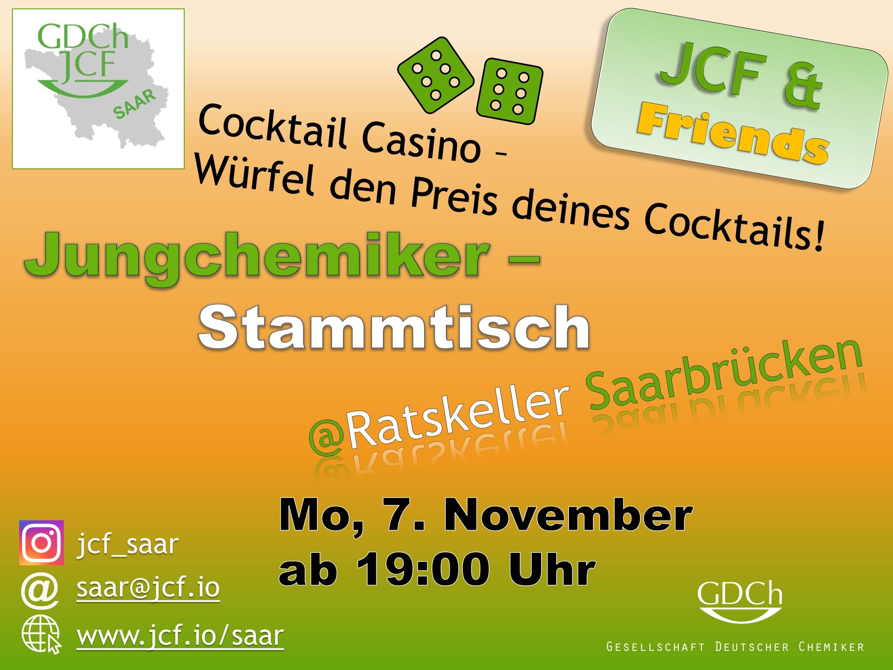 Cocktails würfeln im Ratskeller