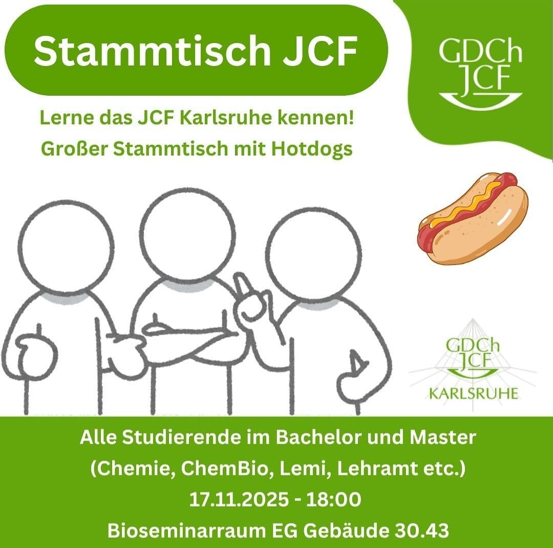 JCF Stammtisch Karlsruhe + Erstibegrüßung