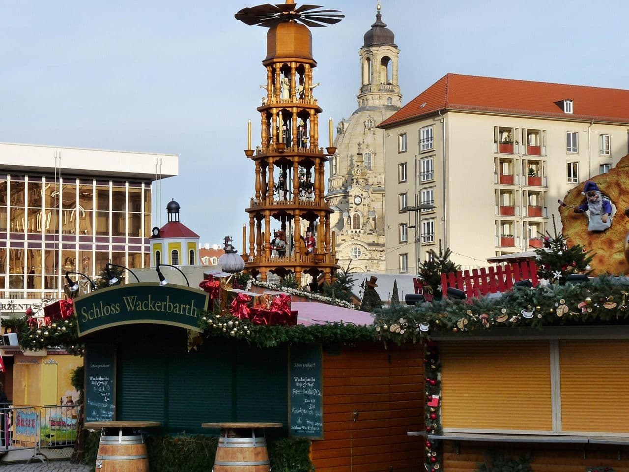 Stammtisch auf dem Weihnachtsmarkt